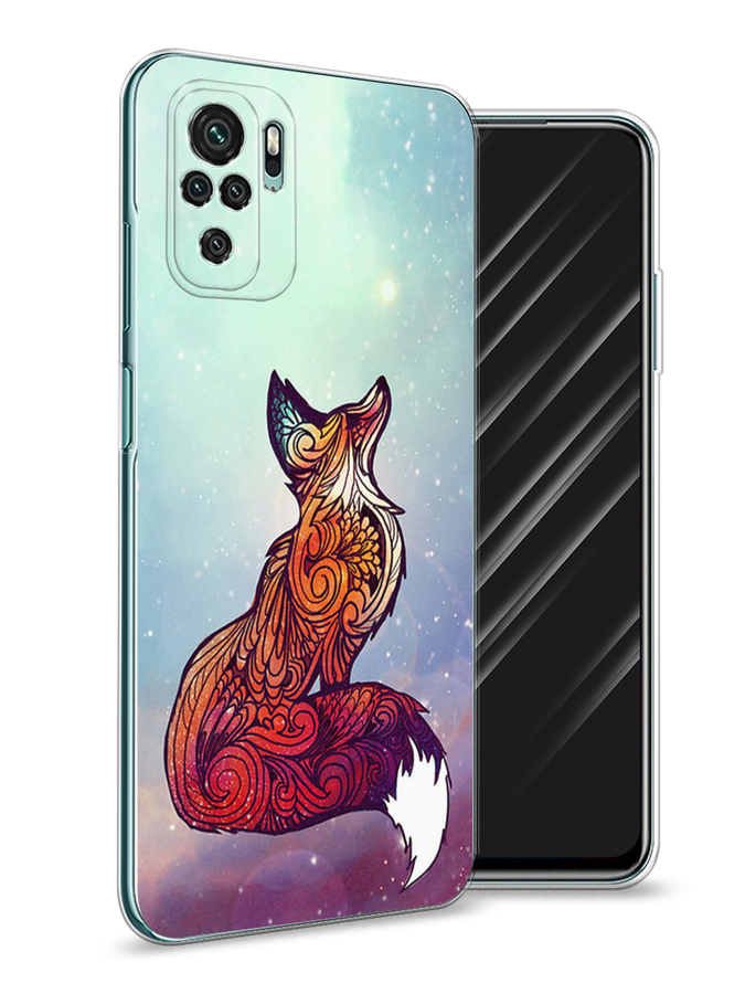 

Чехол Awog на Xiaomi Redmi Note 10/Note 10S/M5s "Лиса 1", Разноцветный, 39950-1