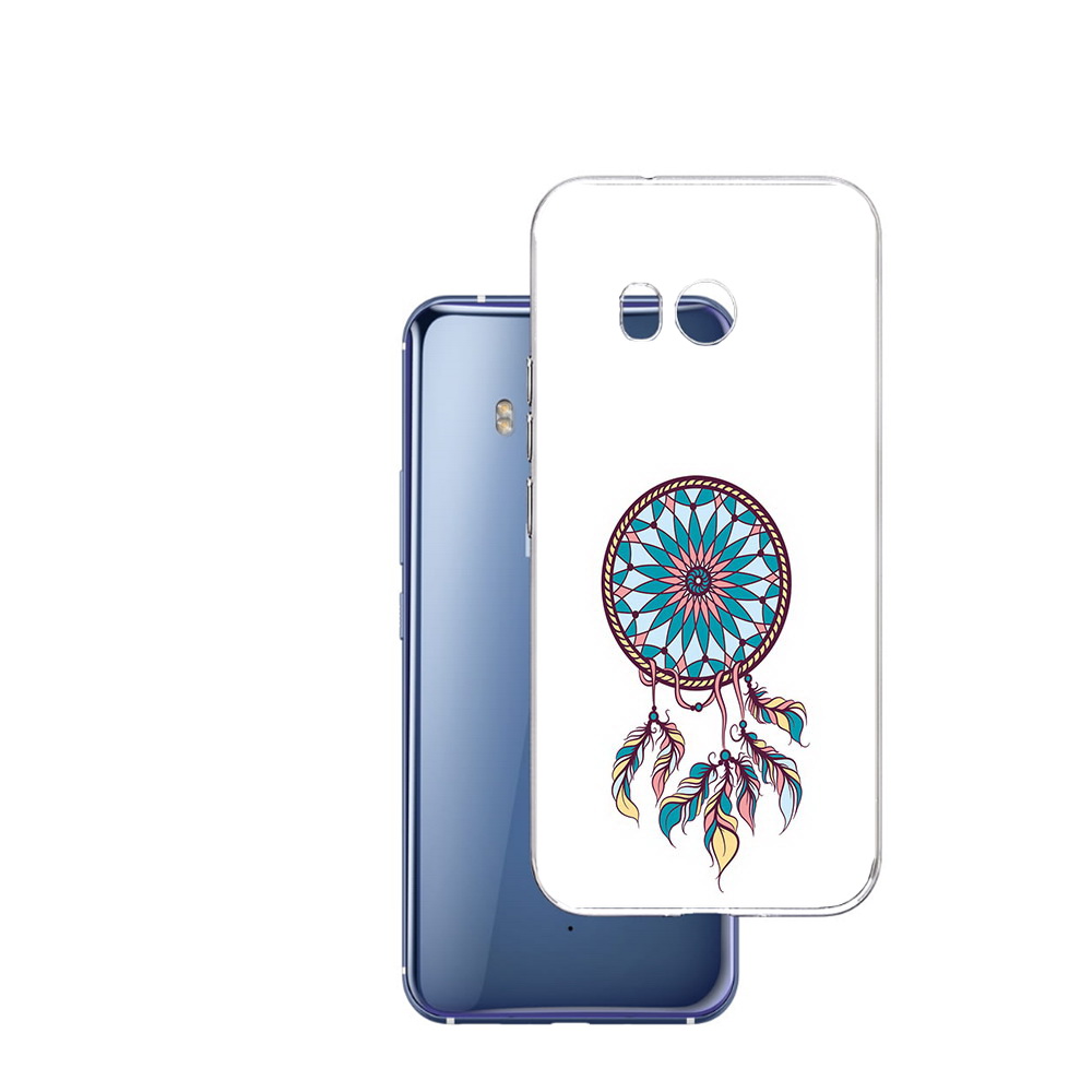 

Чехол MyPads Tocco для HTC U11 ловец снов синий, Прозрачный, Tocco