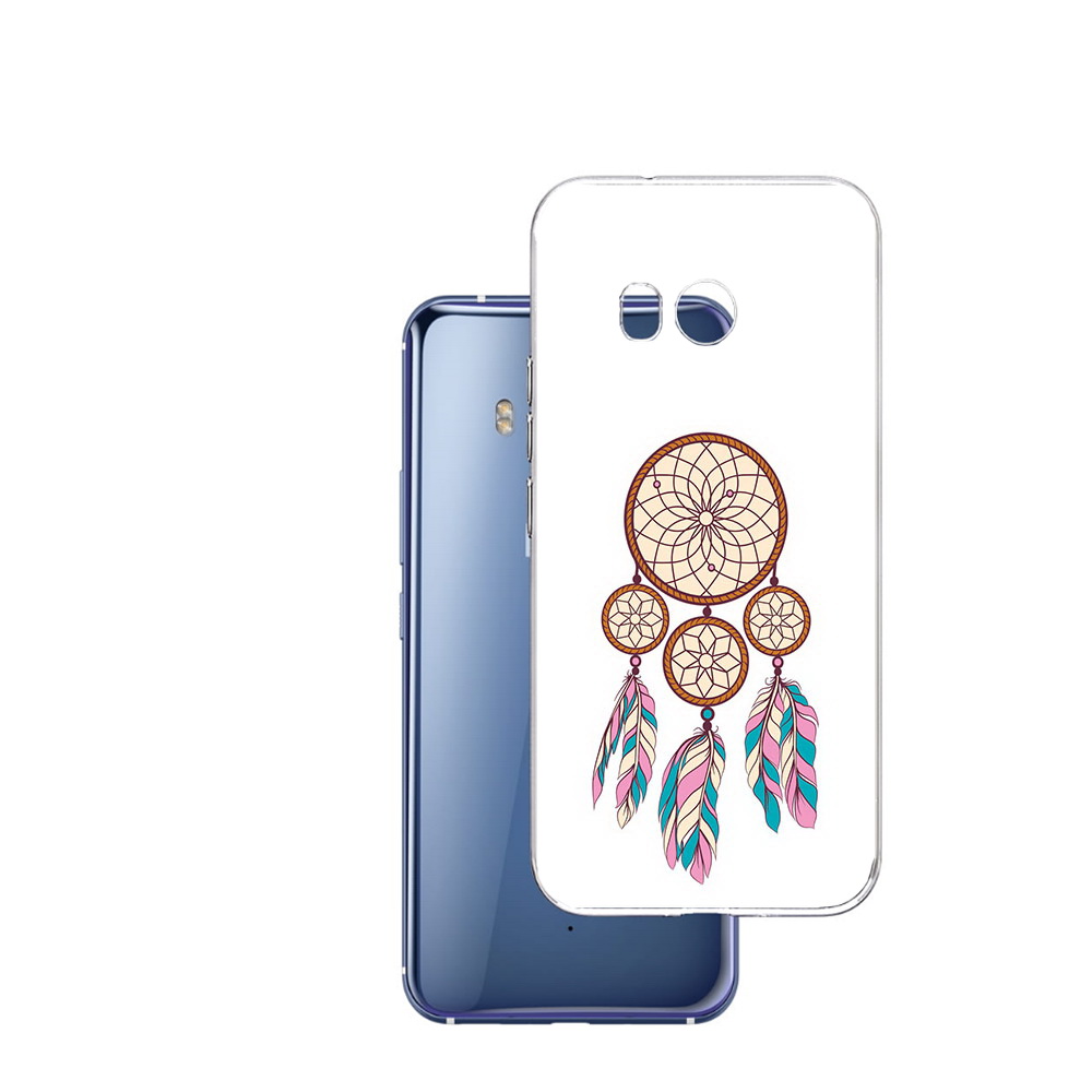 

Чехол MyPads Tocco для HTC U11 ловец снов бежевый, Прозрачный, Tocco