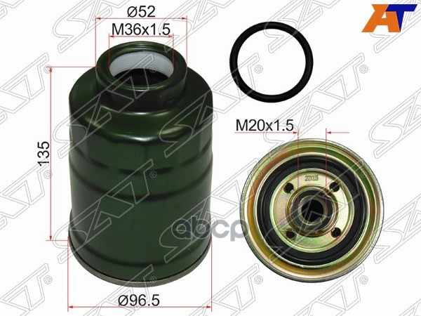 

Фильтр Топливный Mitsubishi Pajero Sport 96-08/Challenger K9 96-01/L200 96-06 Sat арт. ST