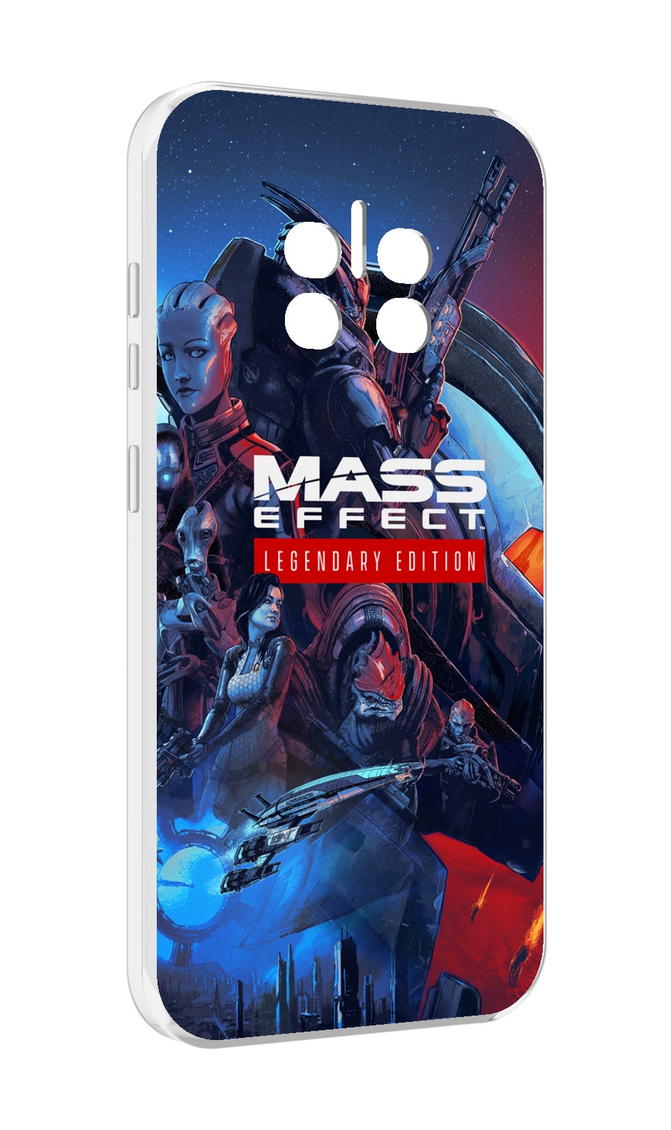 

Чехол MyPads Mass Effect Legendary Edition для Doogee V11, Прозрачный, Tocco