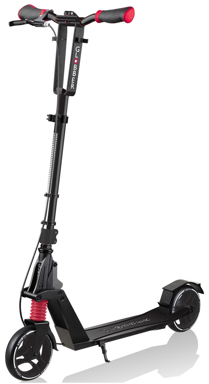 

Самокат Globber One K 165 BR черный, One K 165 BR