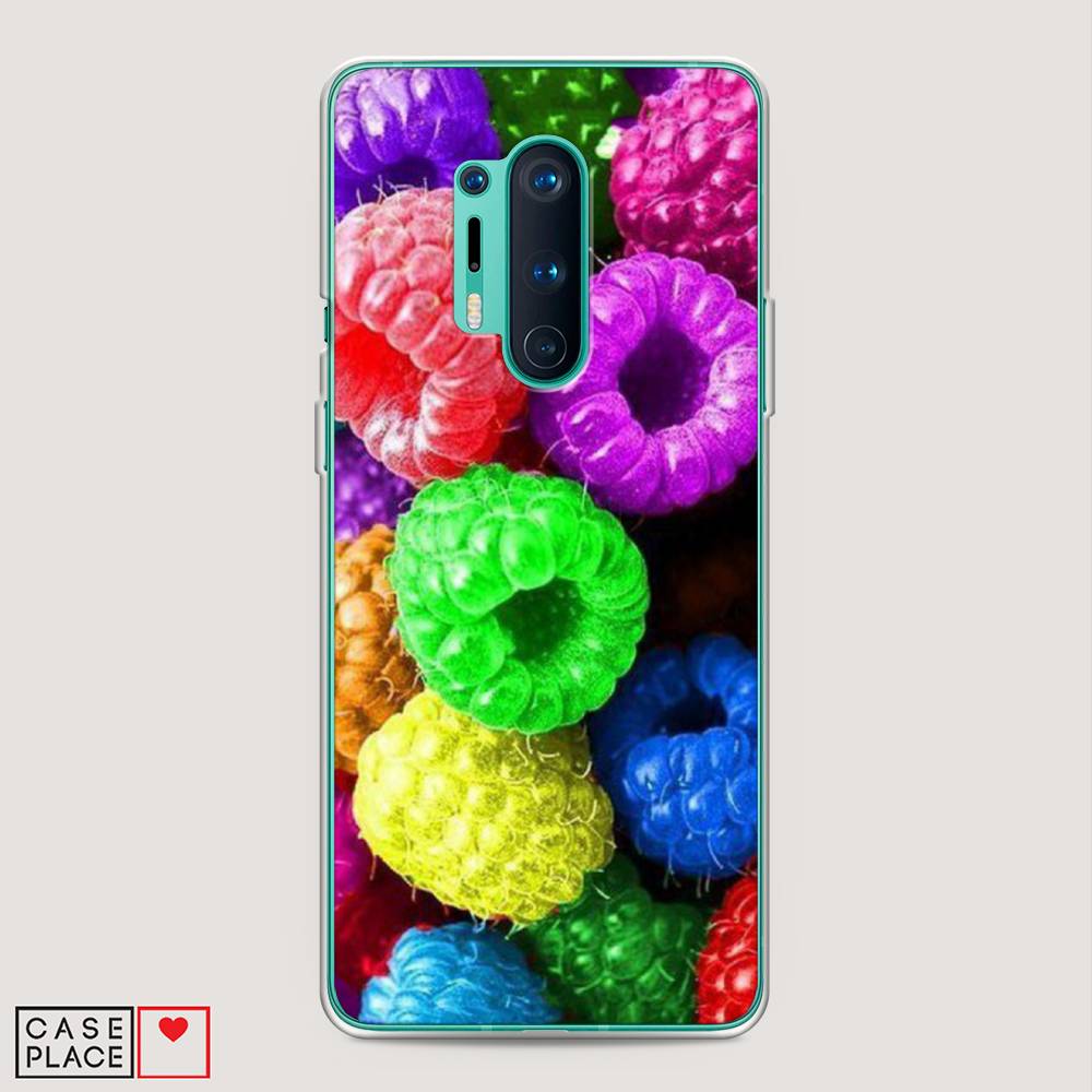 

Чехол Awog на OnePlus 8 Pro / ВанПлас 8 Pro "Разноцветная малина", 151050-10
