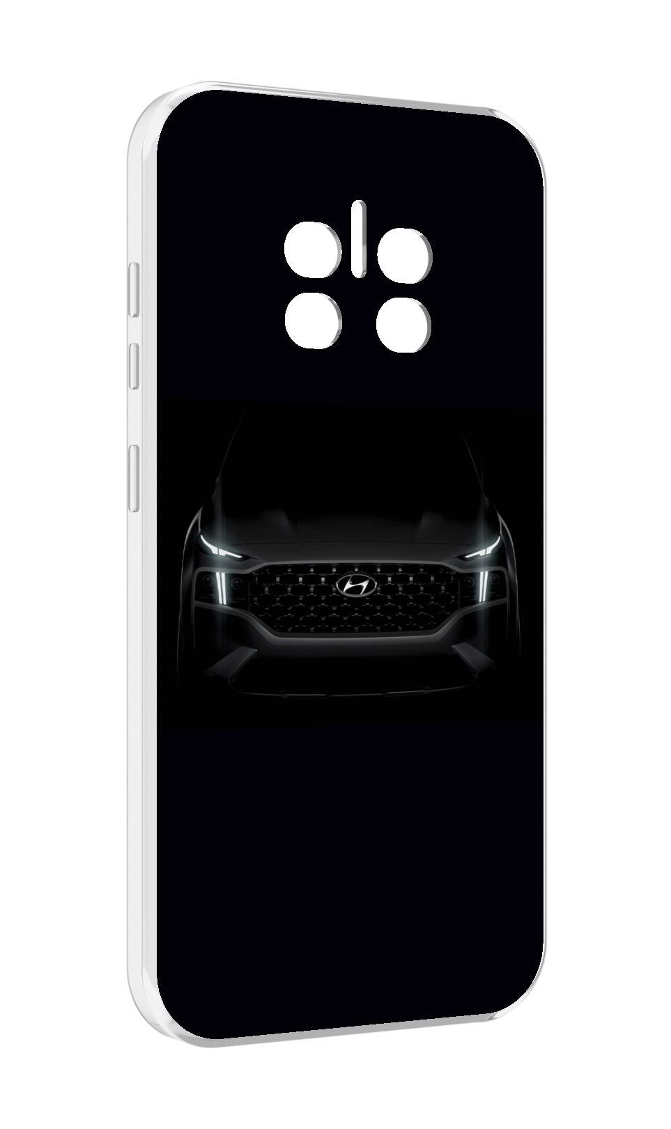 

Чехол MyPads hyundai 2 для Doogee V11, Прозрачный, Tocco