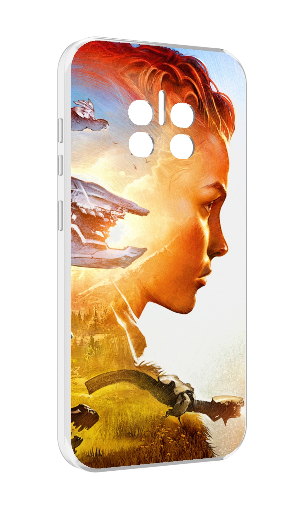 

Чехол MyPads Horizon Zero Dawn art для Doogee V11, Прозрачный, Tocco