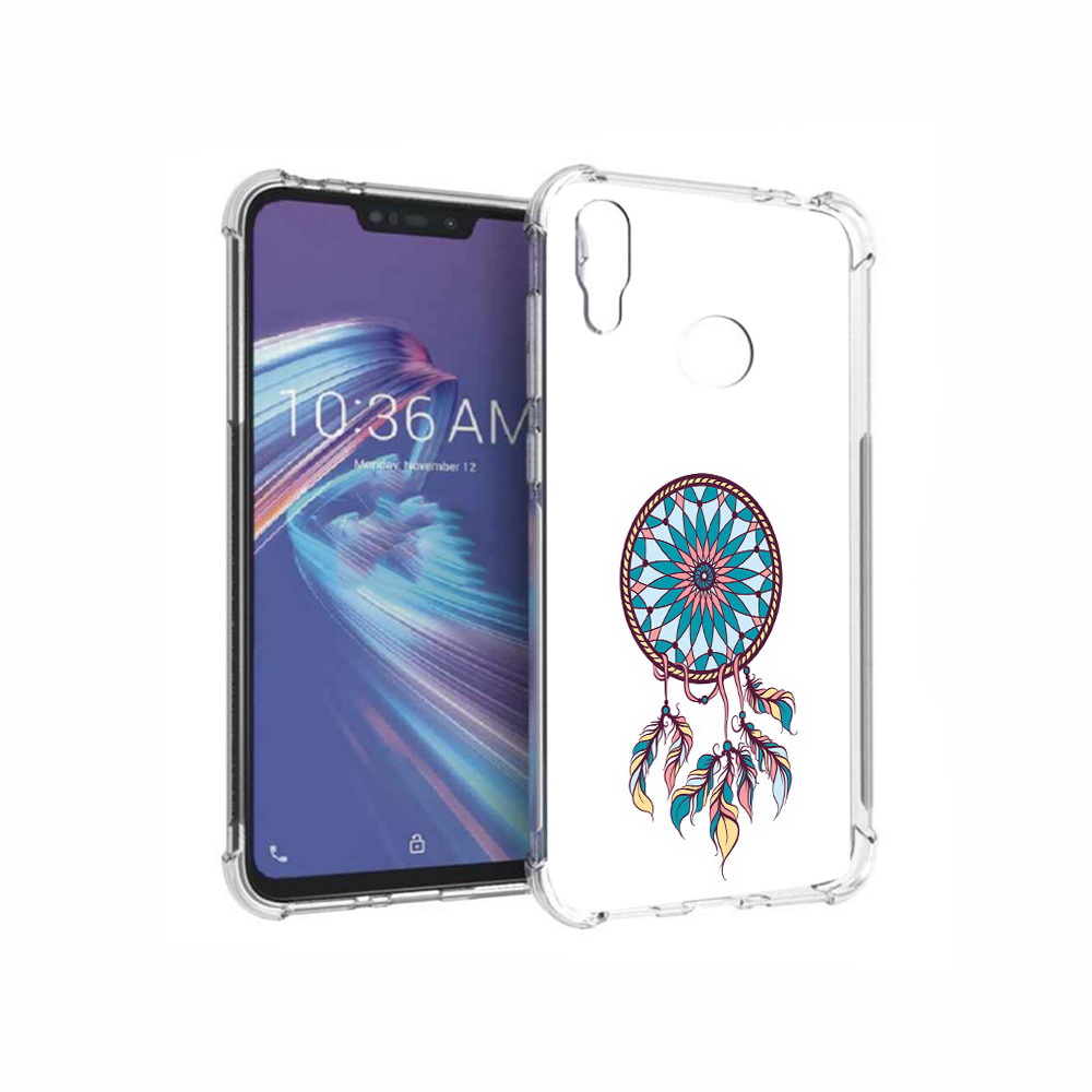 

Чехол MyPads Tocco для Asus ZenFone Max M2 (ZB633KL) ловец снов синий, Прозрачный, Tocco