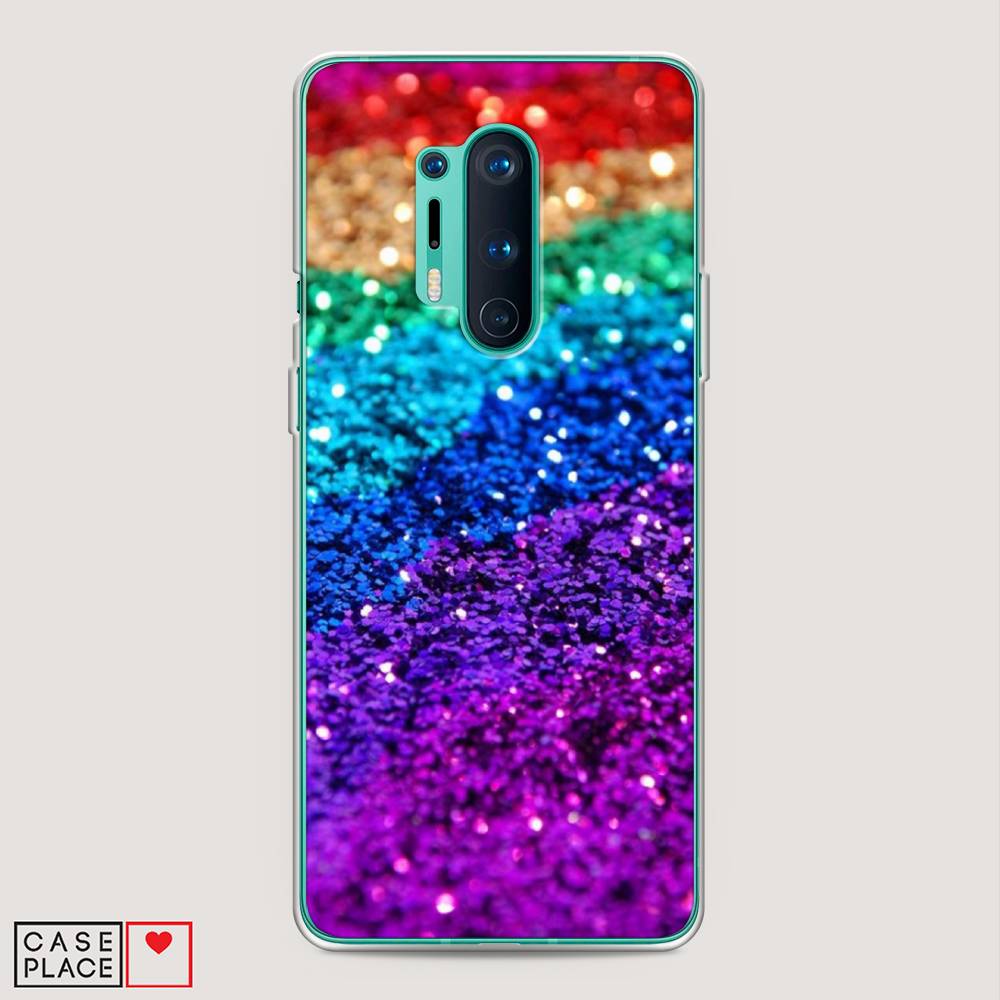 

Чехол Awog на OnePlus 8 Pro / ВанПлас 8 Pro "Блестящая радуга рисунок", 151050-3