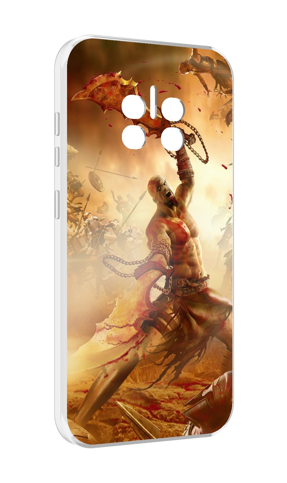 

Чехол MyPads God Of War III для Doogee V11, Прозрачный, Tocco