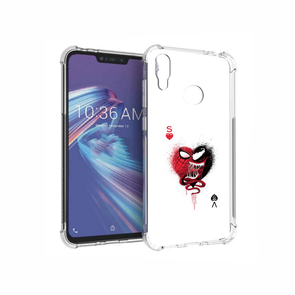 

Чехол MyPads Tocco для Asus ZenFone Max M2 (ZB633KL) Веном, Прозрачный, Tocco