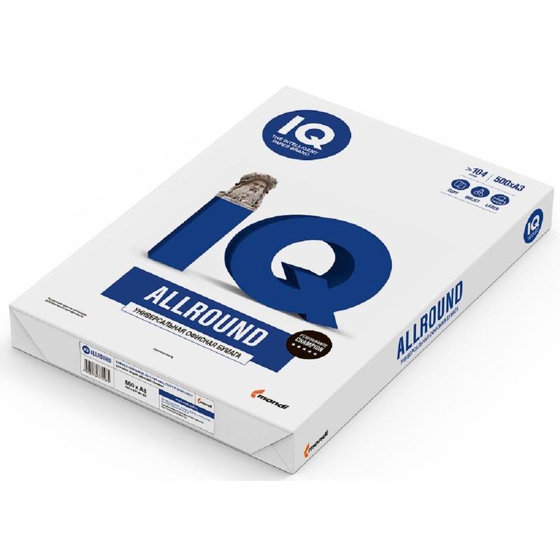 

IQ Allround, А3, марка В, 80 г/м2, 500 листов