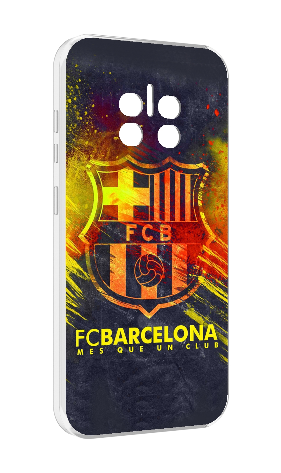 

Чехол MyPads FC-Barcelona-Wallpaper-3 для Doogee V11, Прозрачный, Tocco