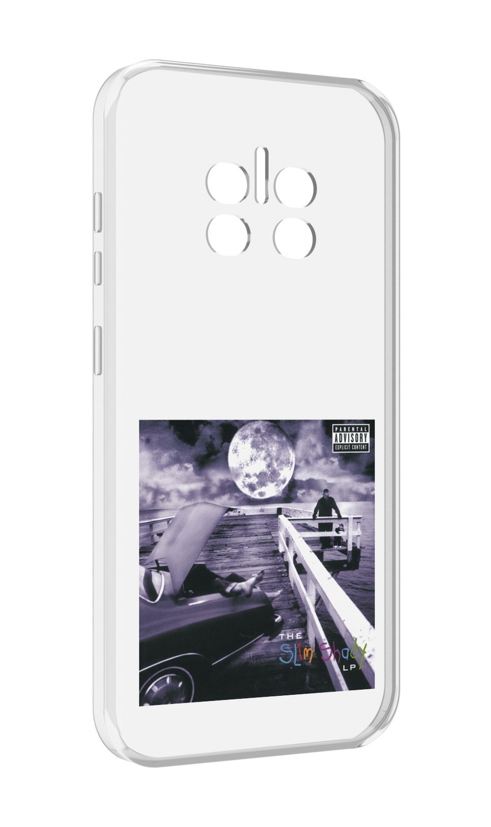 

Чехол MyPads Eminem THE SLIM SHADY LP для Doogee V11, Прозрачный, Tocco