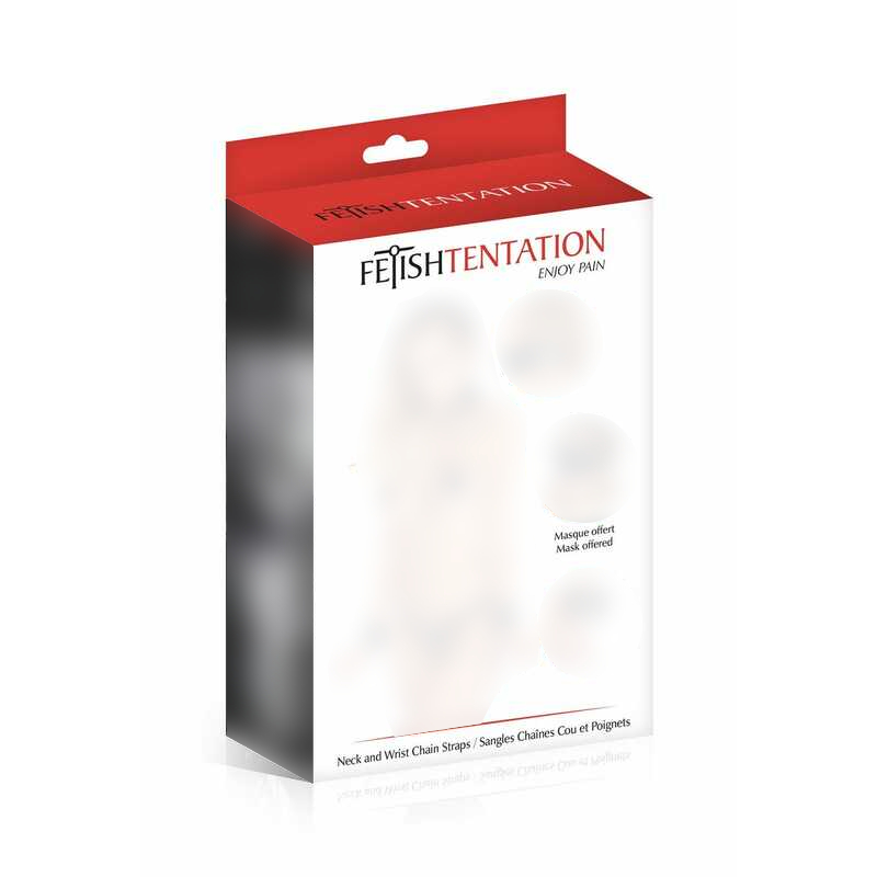 Фиксация рук к ошейнику на замочках