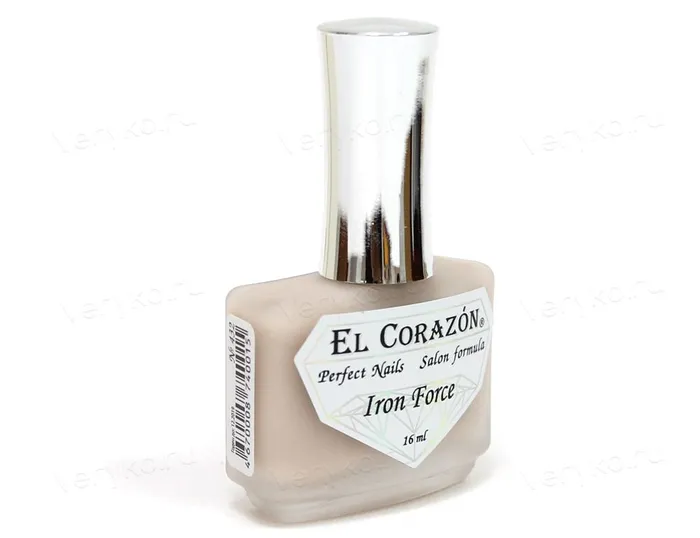 Лечебное средство для ногтей EL CORAZON/Эль Коразон ЖЕЛЕЗНАЯ СИЛА Iron Forse МАТОВЫЙ (1... железная дорога вверх по радуге
