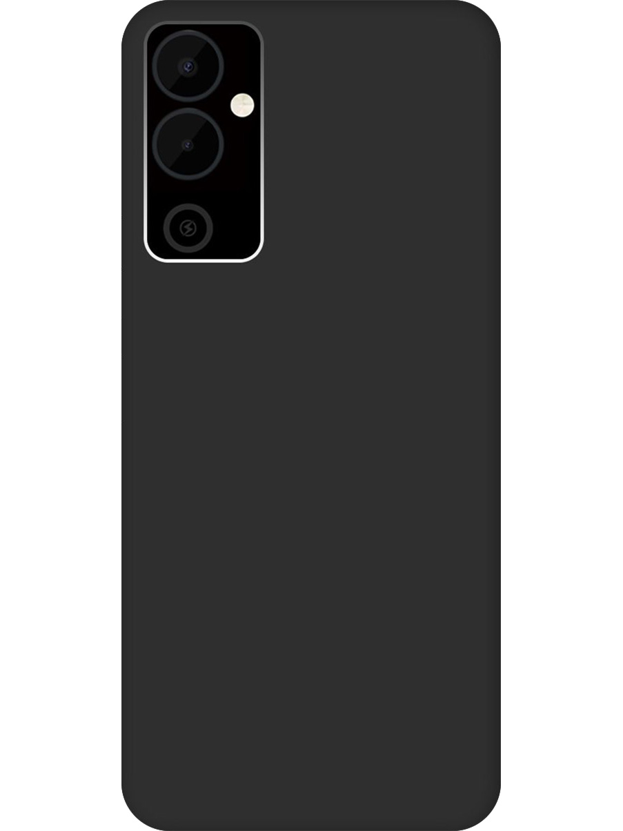 

Силиконовый чехол на Tecno Pova Neo 2 матовый черный, 778682413