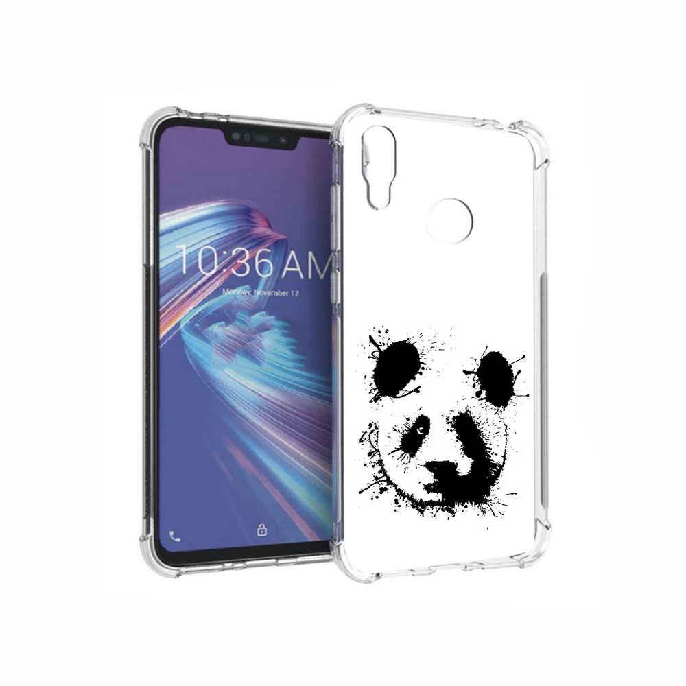 

Чехол MyPads Tocco для Asus ZenFone Max M2 (ZB633KL) клякса-панда, Прозрачный, Tocco