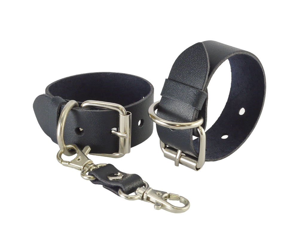 Наручники из натуральной кожи  Новичок