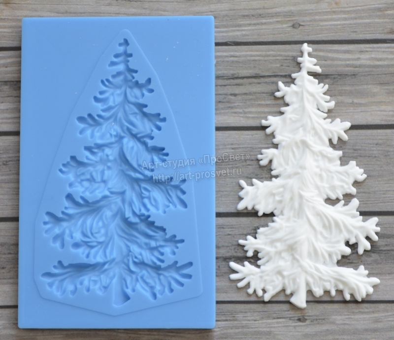 

Молд Арт-студия ПроСвет Ёлка ARTMZ0056, Зеленый