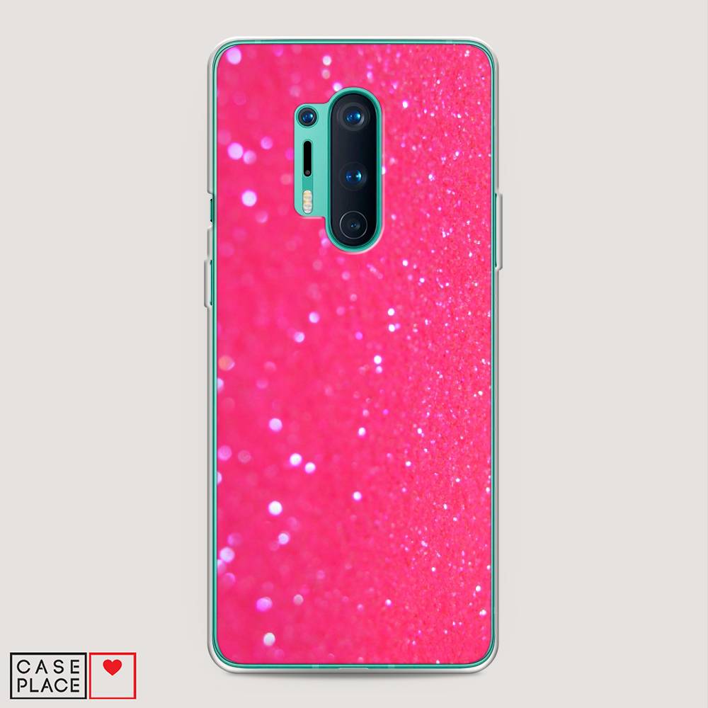 

Чехол Awog "Малиновые блестки рисунок" для OnePlus 8 Pro