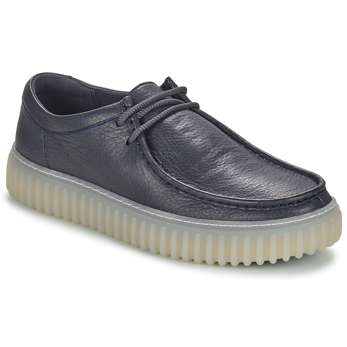 

Полуботинки мужские Clarks 26586636 синие 44 EU, Синий, 26586636