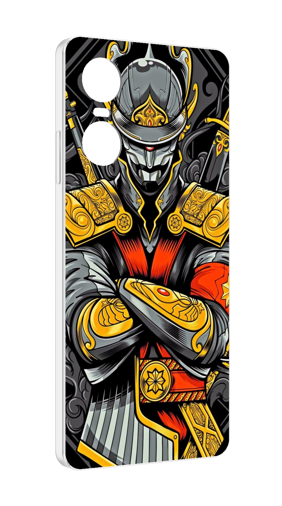 

Чехол MyPads самурай для Tecno Pop 6 Pro, Прозрачный, Tocco