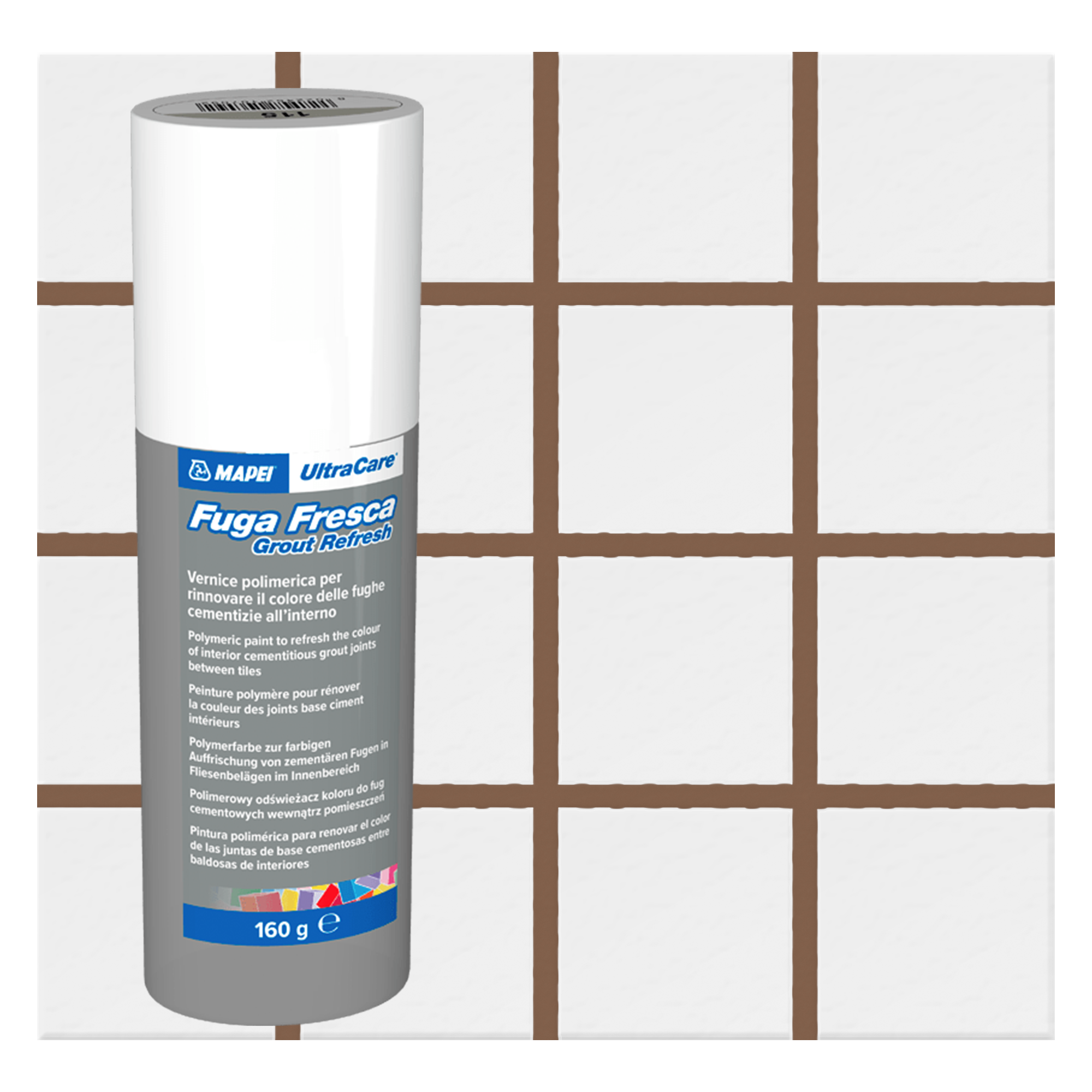 краска mapei fuga fresca красный коралл 0 16 кг Краска для швов MAPEI Ultracare Fuga Fresca 152 Лакрица, 160 г