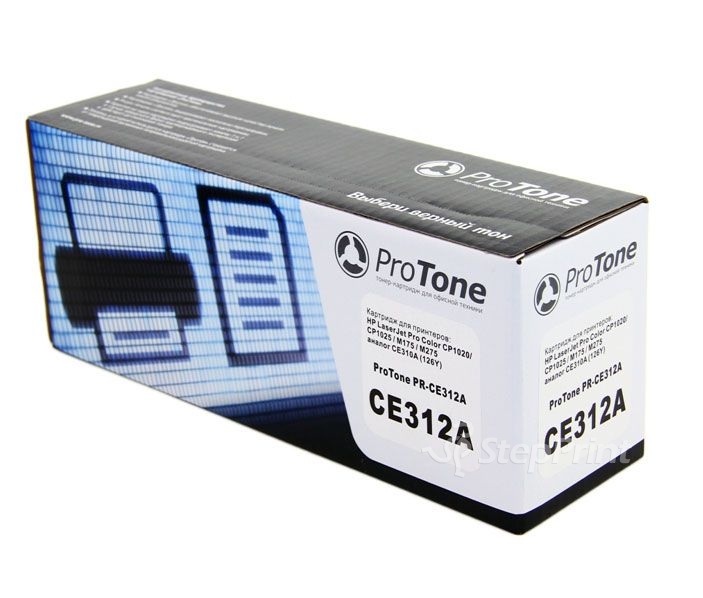 CE312A ProTone совместимый желтый для HP Color LaserJet CP1012/CP1025/M175/M275 (1 000стр)