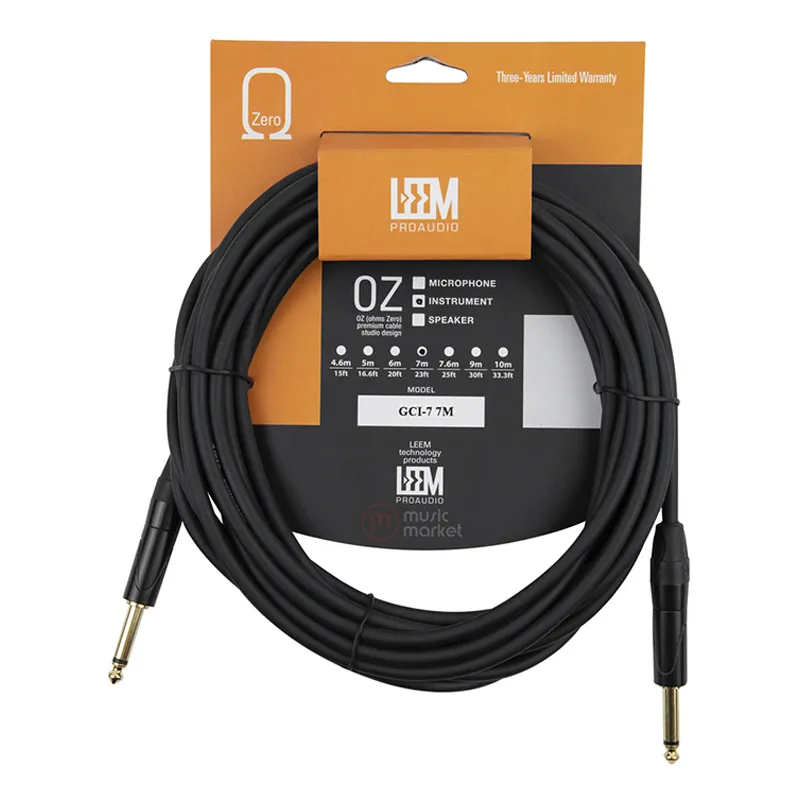 

Кабель акустический Leem GCI-7 7м, Черный, GCI-7