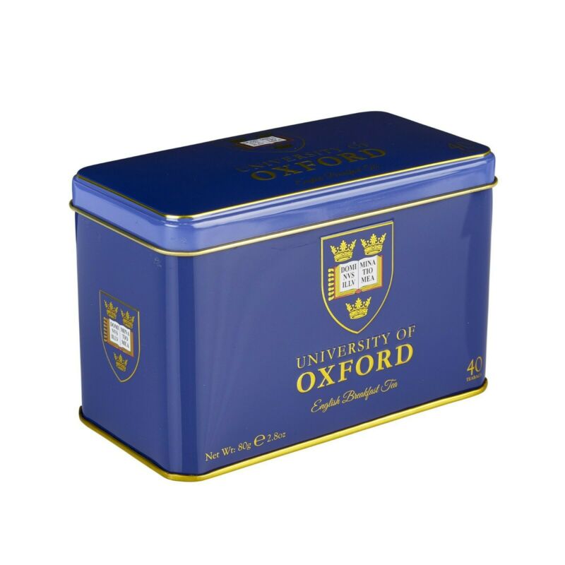 

Чай New English Teas University of Oxford, черный, для завтрака, 40 пакетиков, 80 г