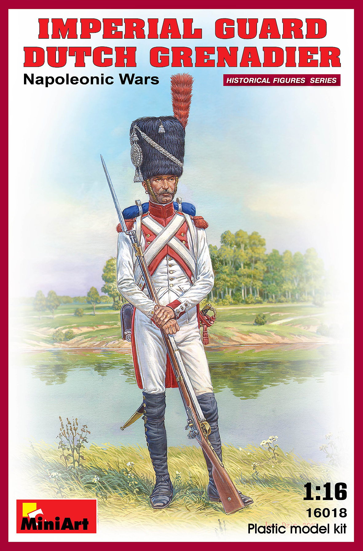 

Сборная модель MiniArt 1/16 Голландский гренадер императорской гвардии 16018