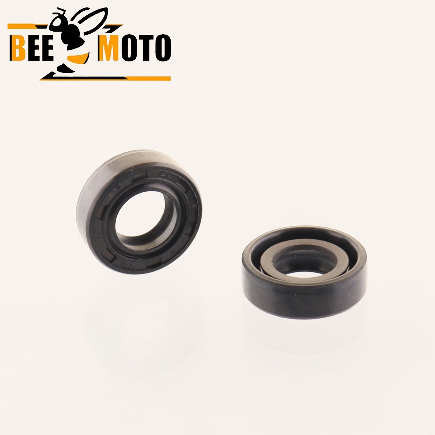 Сальники коленвала мотокосы (пара) (12*22*7 x 2) BEEZMOTO