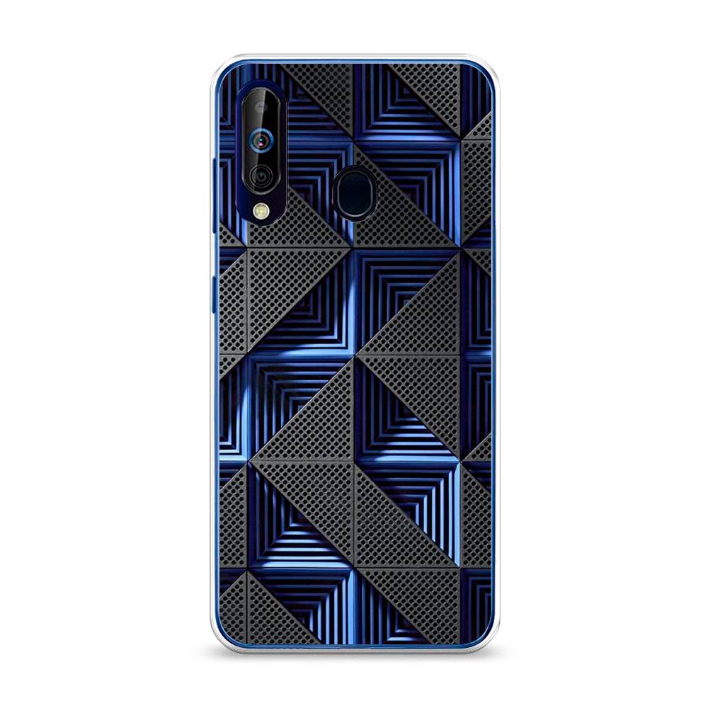 

Чехол на Samsung Galaxy A60 "IBM", Серый;синий, 28250-3