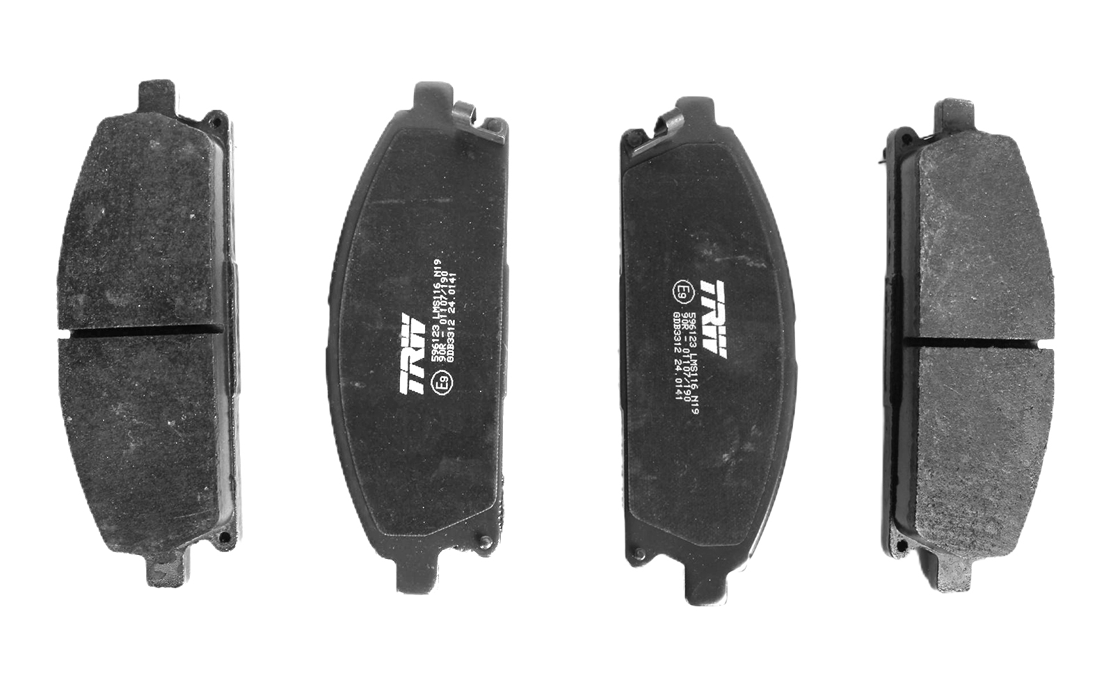 

Колодки пер.NISSAN PATHFINDER 97-04/X-TRAIL 01-07 1шт TRW GDB3312