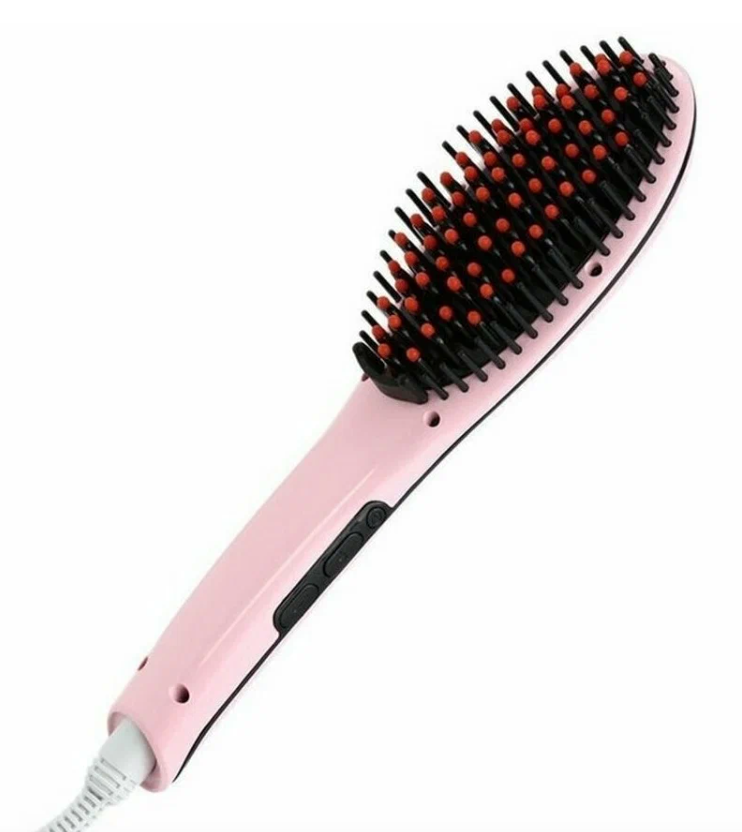 

Расческа-выпрямитель FAST HAIR STRAIGHTENER, Черный, FAST HAIR STRAIGHTENER