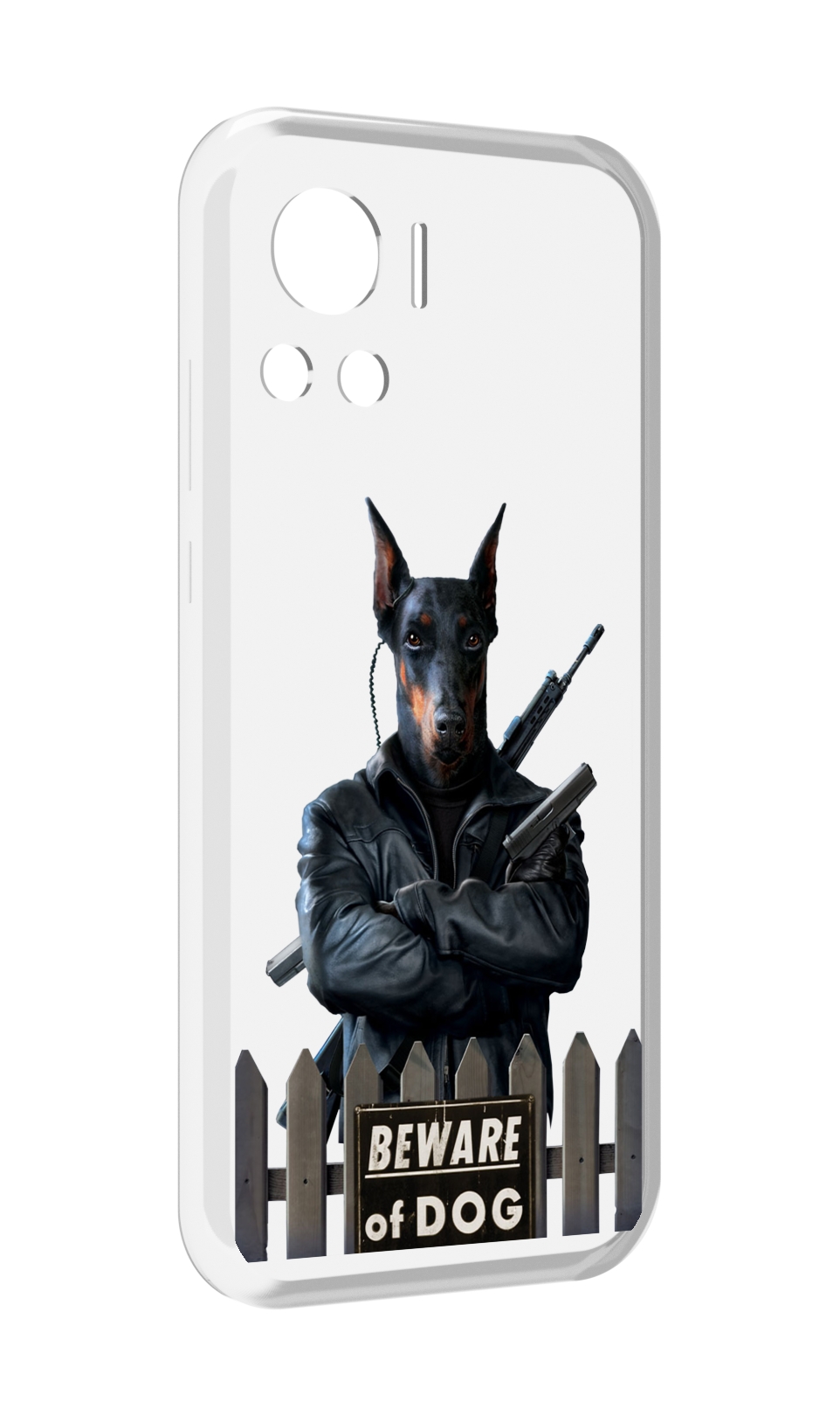 

Чехол MyPads доберман для Motorola Edge 30 Ultra, Прозрачный, Tocco