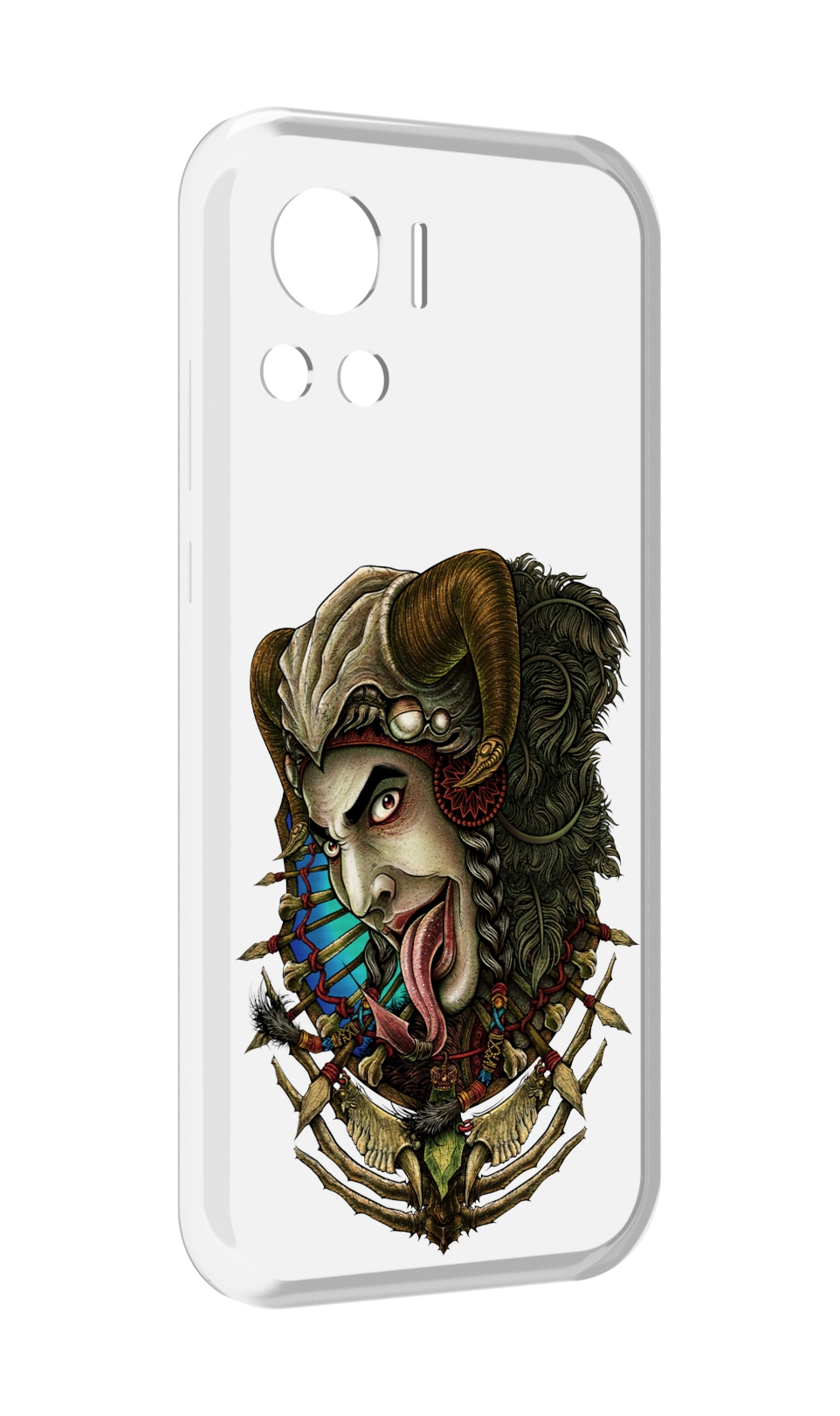 

Чехол MyPads длинный язык для Motorola Edge 30 Ultra, Прозрачный, Tocco
