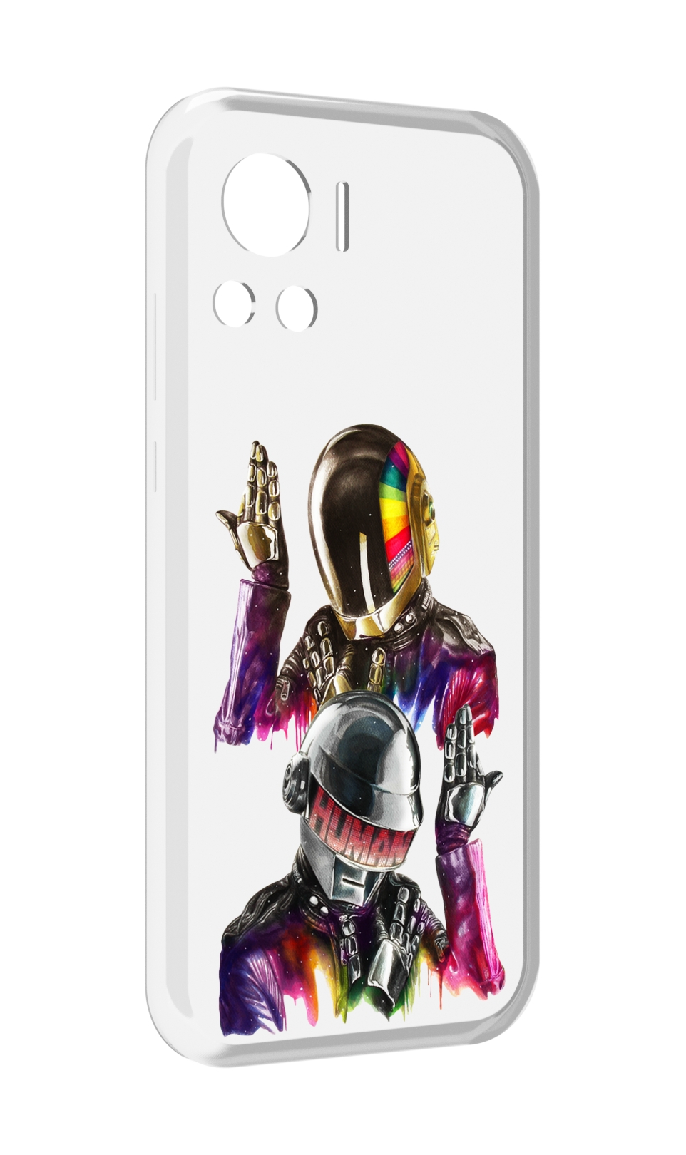 Чехол MyPads диско космонавты для Motorola Edge 30 Ultra