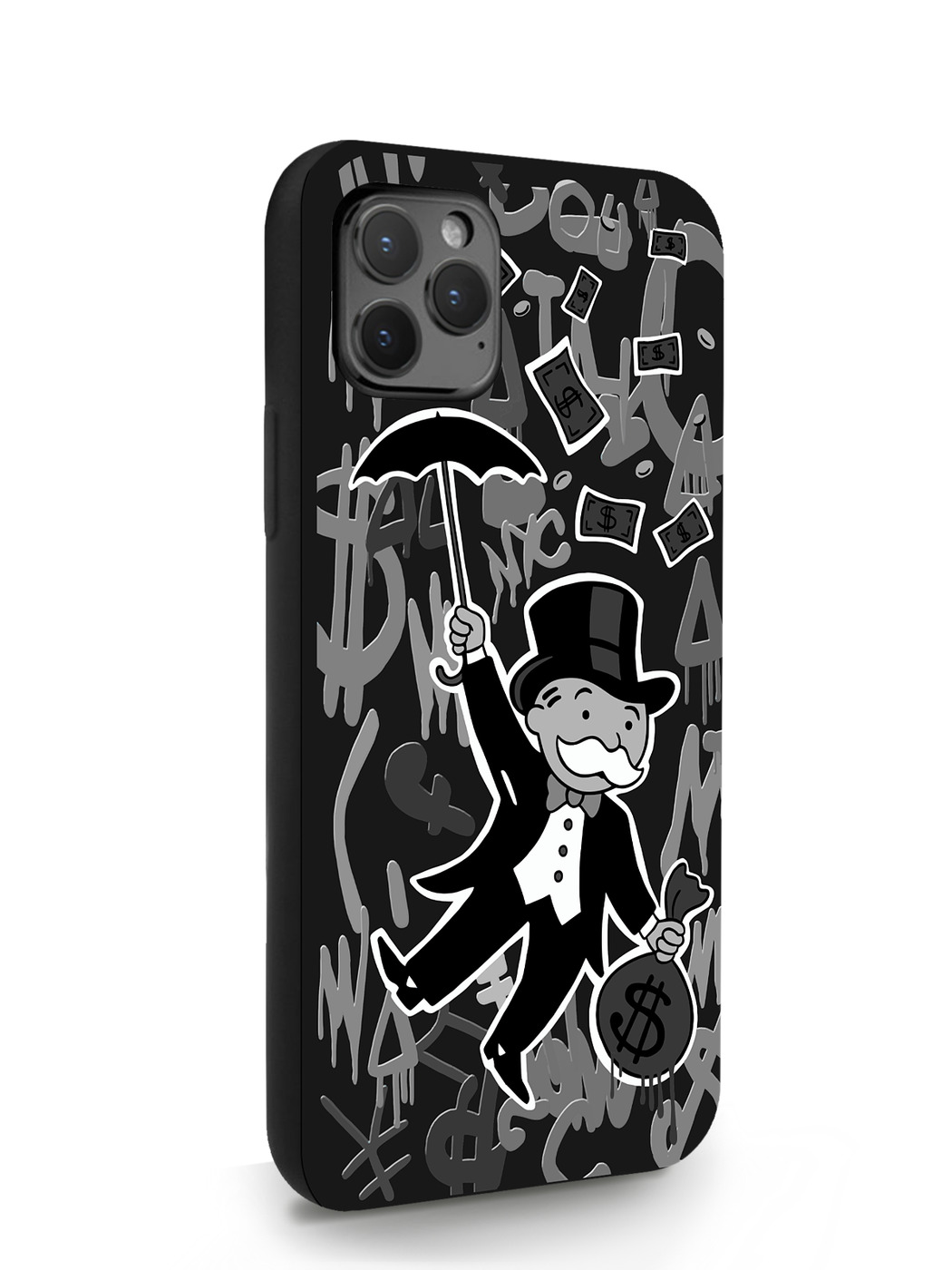 фото Чехол musthavecase для iphone 11 pro monopoly black edition черный