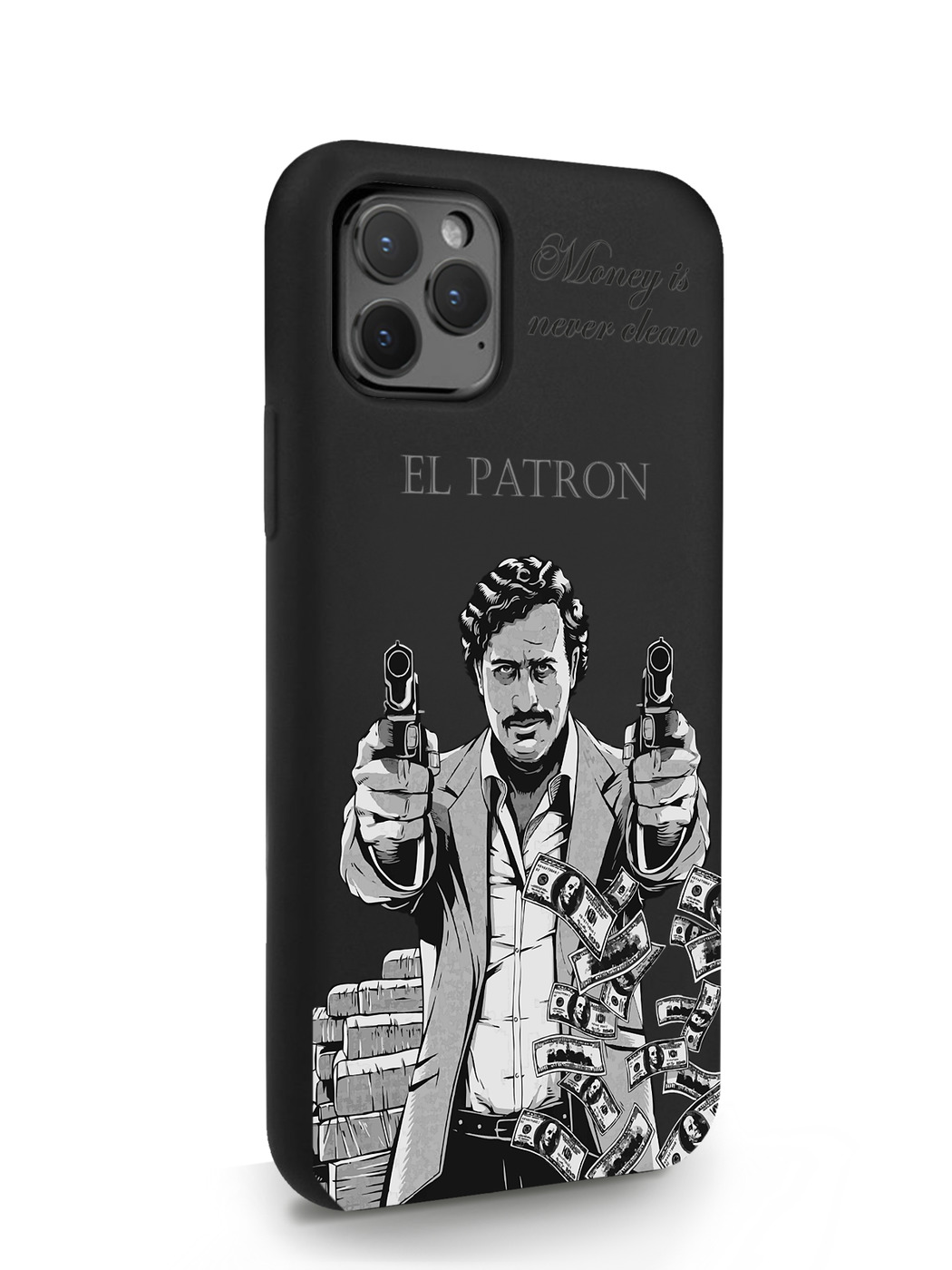 фото Чехол musthavecase для iphone 11 pro el patron pablo escobar черный