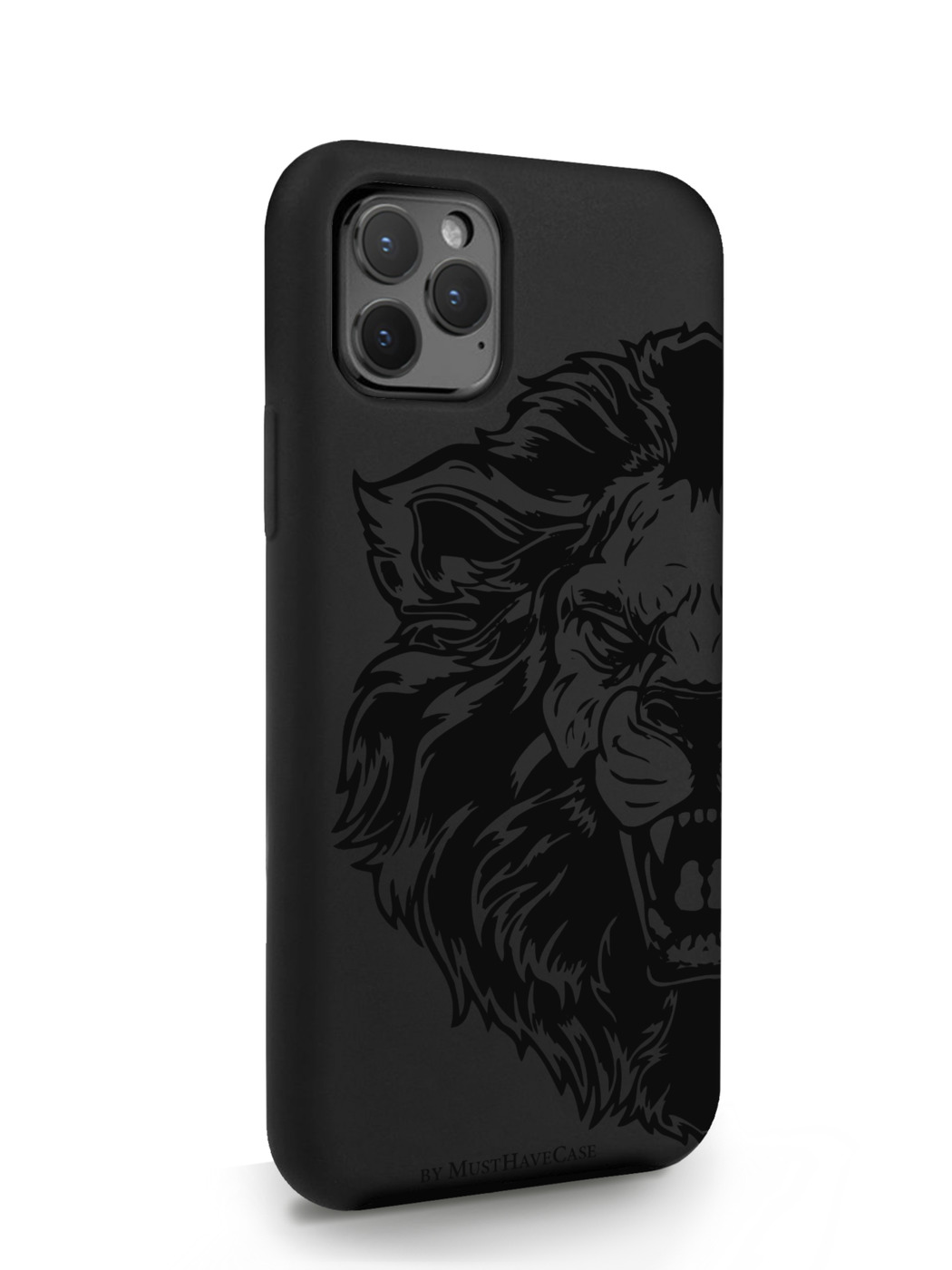 фото Чехол musthavecase для iphone 11 pro король лев черный