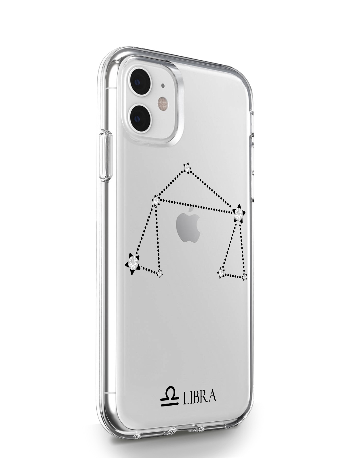 фото Чехол musthavecase для iphone 11 знак зодиака весы прозрачный