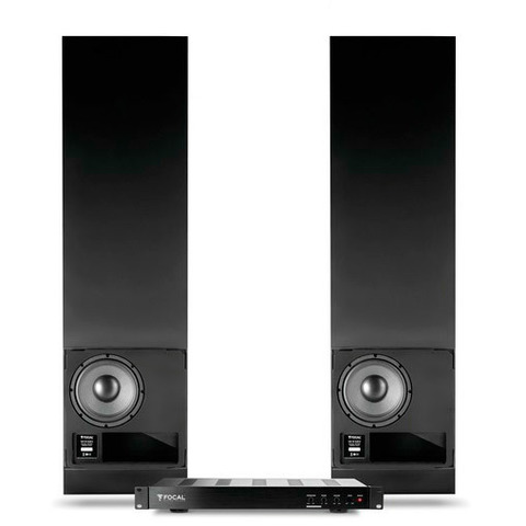 Пассивный сабвуфер Focal MULTIMEDIA 100 IWSUB 8 Black + 2 100 IWSUB 8 Amp