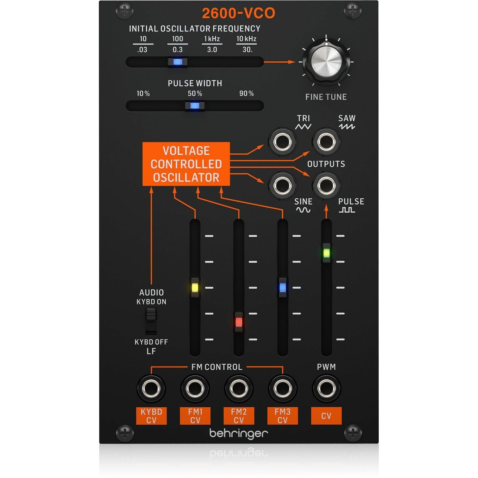

Модульный синтезатор Behringer 2600-VCO, 2600-VCO