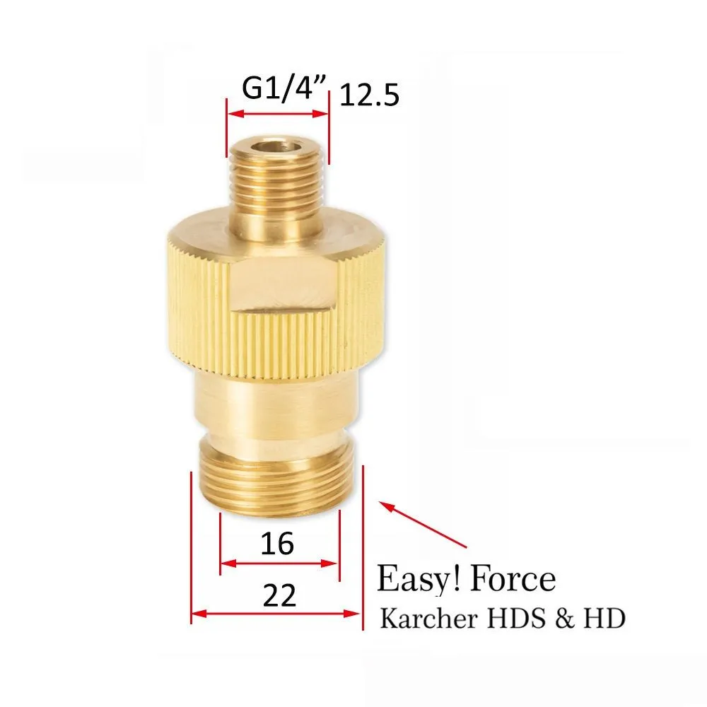 Адапетр на минимойку Karcher HD TavZar Easy Force, 1/4