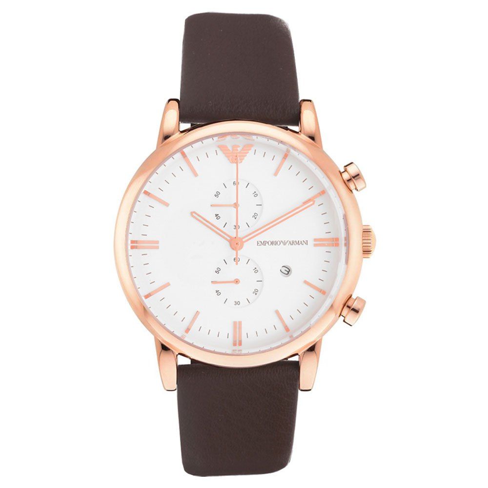 

Наручные часы унисекс Emporio Armani AR1936 коричневые, AR1936