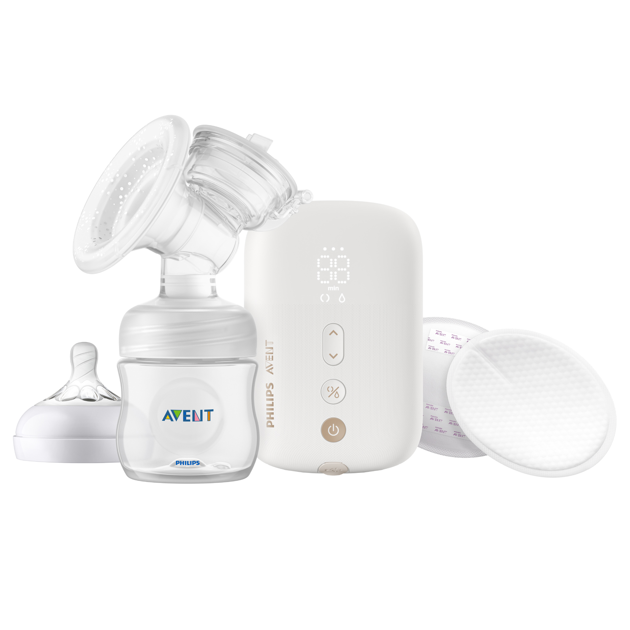 Электронный молокоотсос philips avent