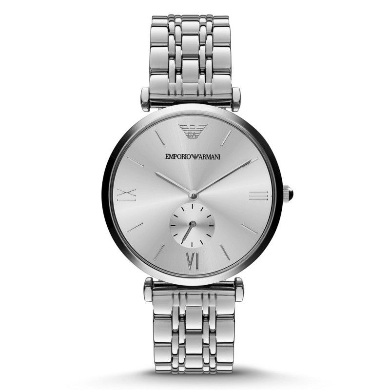 

Наручные часы унисекс Emporio Armani AR1819 серебристые, AR1819