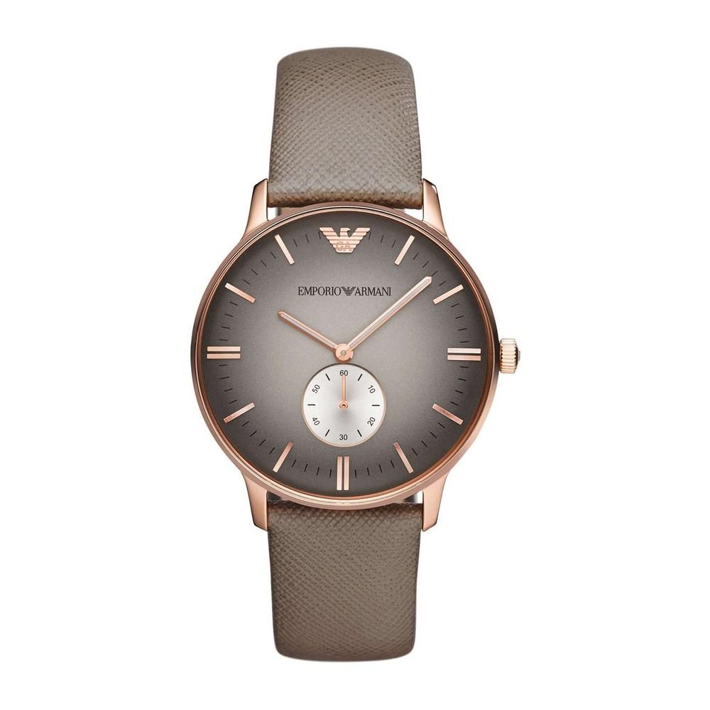 

Наручные часы унисекс Emporio Armani AR1723 коричневые, AR1723