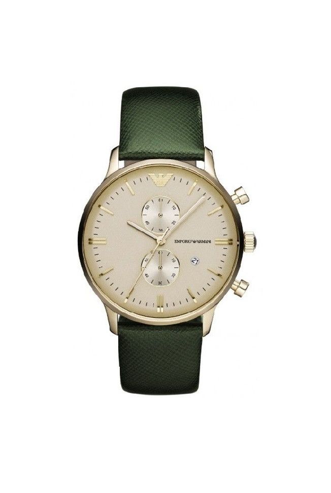 Наручные часы унисекс Emporio Armani AR1722 зеленые