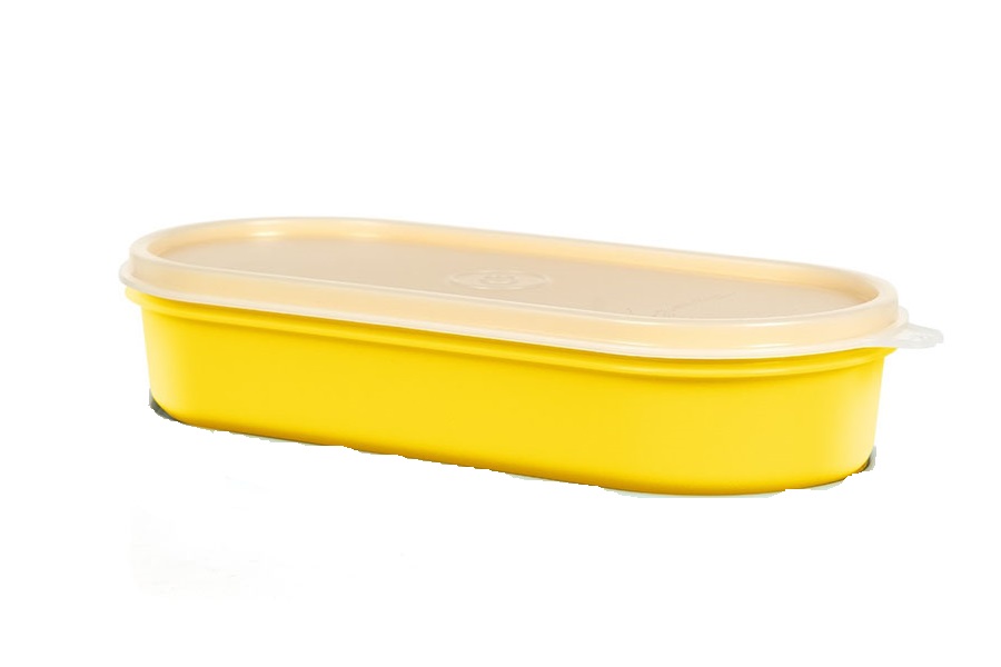 

Контейнер с герметичной крышкой "Элипс" 500мл жёлтый Tupperware, Белый;желтый, хранение